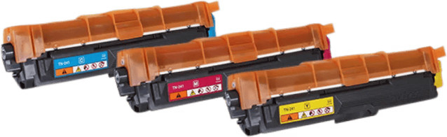Brother TN-241 Toner Dreierpack Multicolor für Laserdrucker - Bild 1