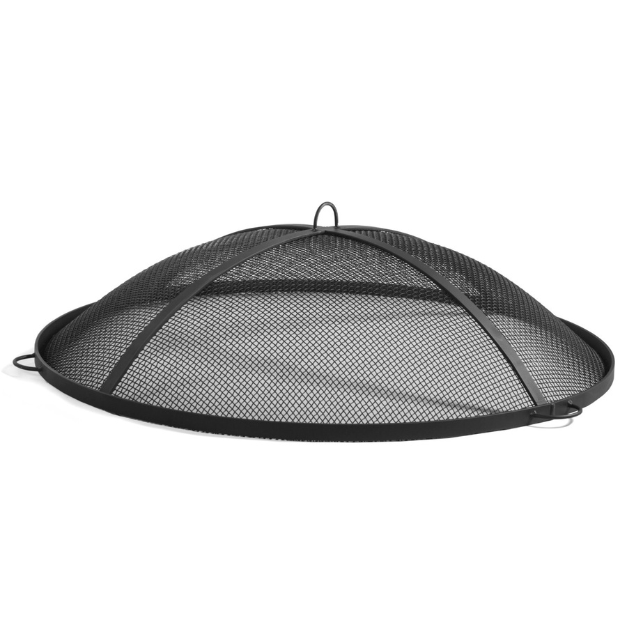CookKing Funkenfang aus Stahl für Feuerschalen, Schwarz, B/T/H: 59 x 59 x 15 cm - Bild 2