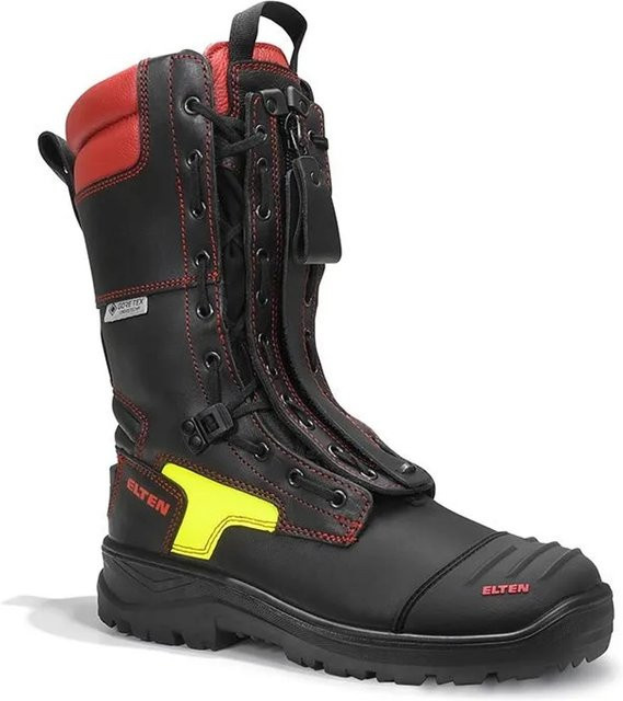 Elten Feuerwehrstiefel Curtis GTX ESD F2A WR aus Rindleder in Schwarz, Größe 39 - Bild 1
