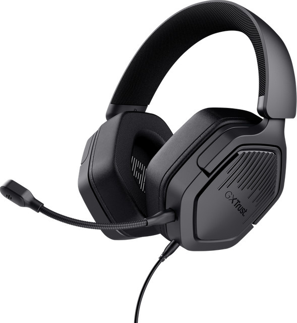Trust Gaming GXT492 Carus Over-Ear Gaming Headset in Schwarz mit 3,5 mm Klinkenanschluss für PC, PlayStation, Xbox und Nintendo Switch - Bild 1