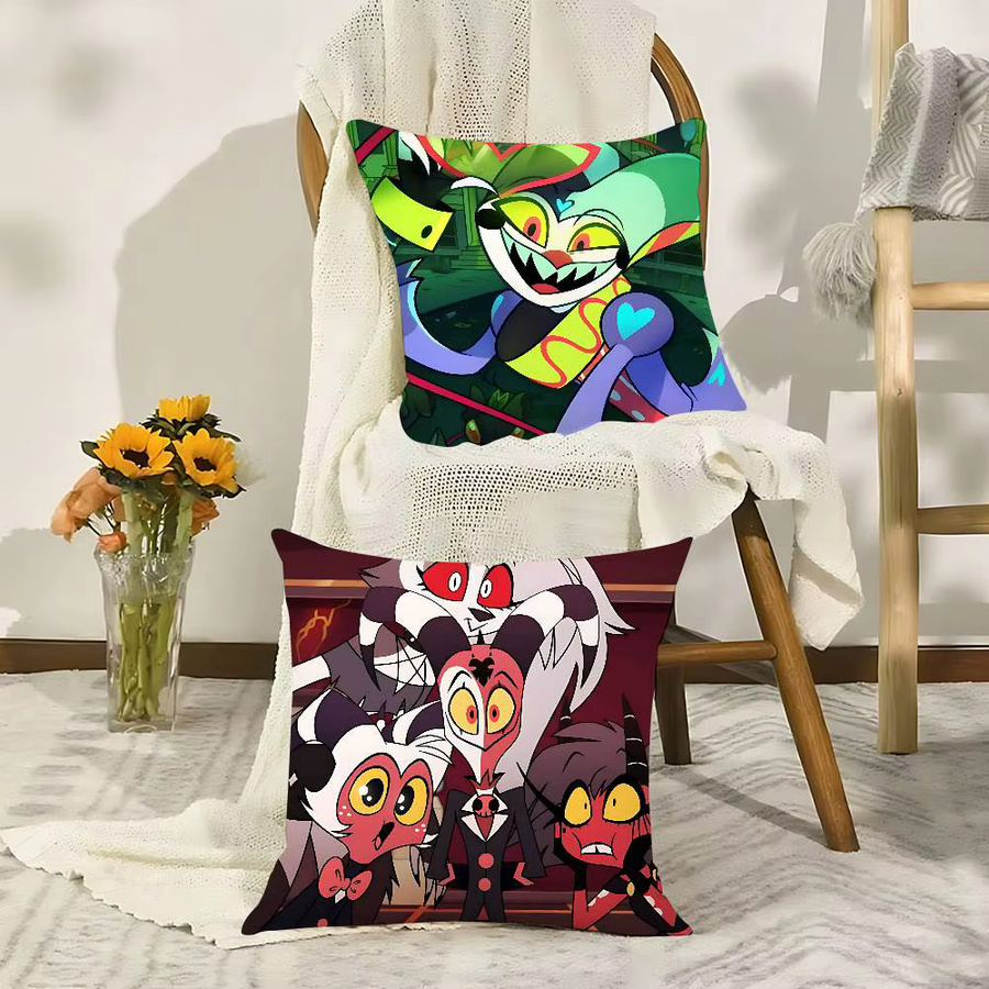 Helluva Boss Kissenbezug von 52TOYS in Multicolor aus weichem Polyester mit Reißverschluss - Bild 2