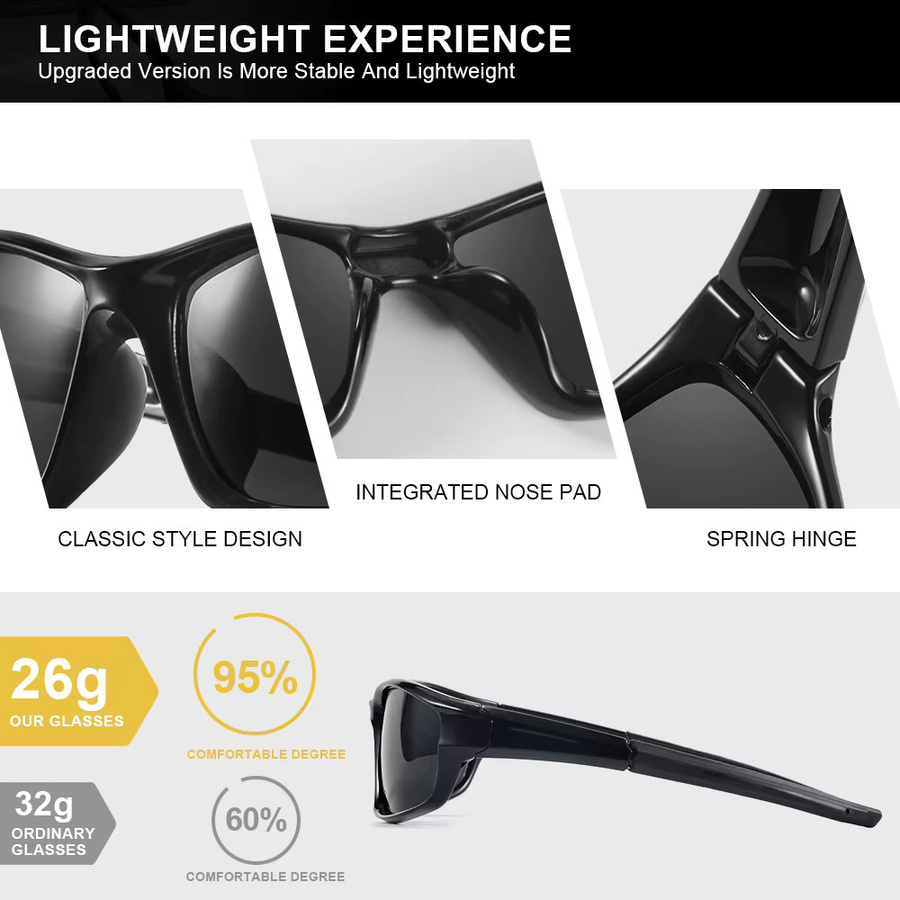CRIXALIS Sonnenbrille Rechteckig, Vollrand, Kunststoff, Unisex - Bild 4
