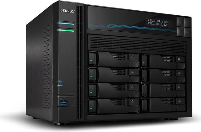 Asustor Lockerstor 10 AS6510T NAS-Server in Schwarz mit 10 Schächten, 8 GB RAM und 2.5/10 Gigabit Ethernet - Bild 2