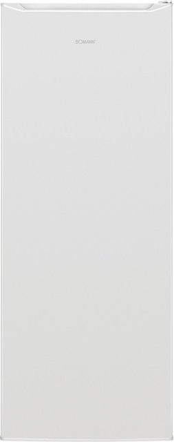 Bomann Standkühlschrank weiß mit LED-Innenbeleuchtung und reversibler Tür - Bild 1