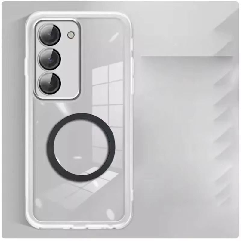 Transparente Magnetische Silikon-Softhülle für Samsung Galaxy A-Serie A56 A36 A16 A55 A35 A15 A07 A06 A05 S M56 M36 M16 F56 F16 - Bild 1