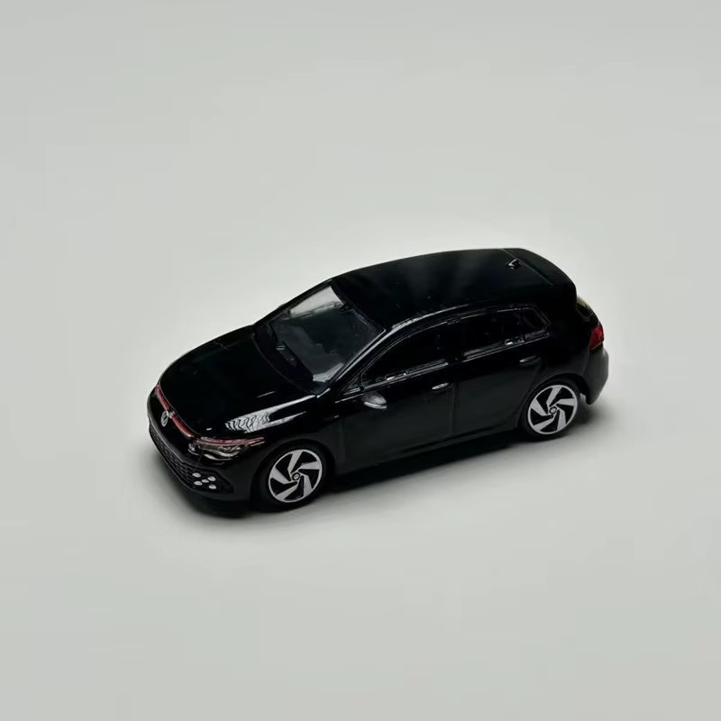 MAKEDA Golf R GTI MK8, Sportwagen Modell, 1:64, Metall, Schwarz - Bild 2