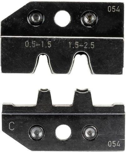 Wieland Electric Crimpeinsatz C 05.502.2200.0 Schwarz für 0,5 bis 2,5 mm² - Bild 1