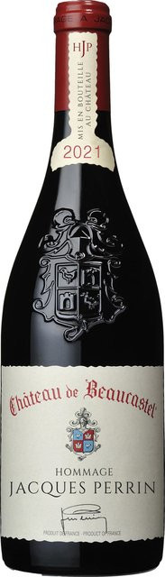 Château de Beaucastel Hommage à Jacques Perrin Bio Châteauneuf-du-Pape AOP 2021 Rotwein trocken 0,75 l - Bild 1