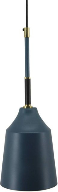 Kayoom Pendelleuchte Camielle in Dunkelblau aus Eisen und Kupfer mit E27 Fassung, B/H/T: 4 x 30 x 4 cm - Bild 1
