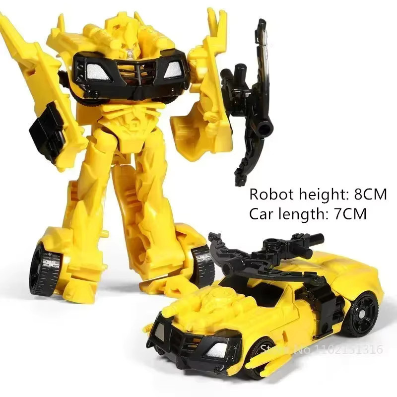 GSF Mini-Transformationsroboter-Set 2-in-1 Roboter und Auto - Bild 5