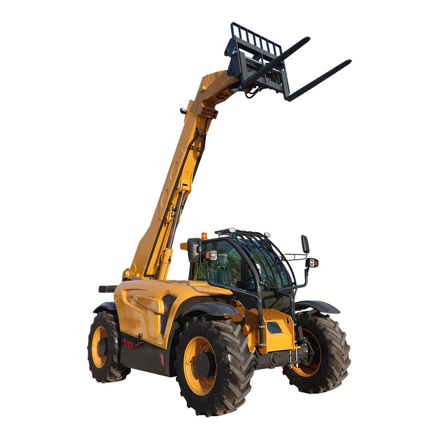 Maßgefertigter Teleskop-Gabelstapler nicosail für Modulbau-Installation CE Euro 5 mit Hydraulik - Bild 3