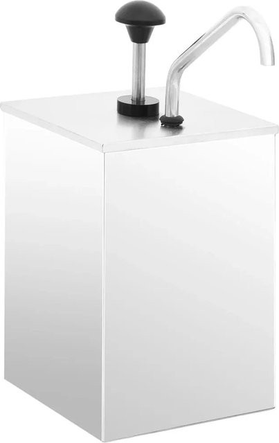 vidaXL Saucenspender aus Edelstahl in Silber mit 3,5 l Fassungsvermögen - Bild 1