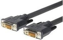 VivoLink Pro DVI-D auf DVI-D Kabel in Schwarz mit 4K Unterstützung, Länge: 1,0 m - Bild 1