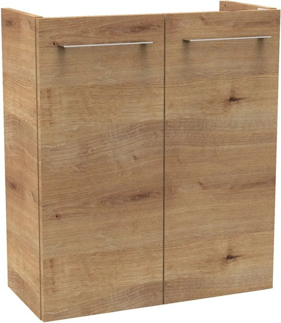 Fackelmann Waschbeckenunterschrank SBC Gäste Bad in Asteiche, braun, B/H/T: 52 x 60 x 24,3 cm - Bild 1