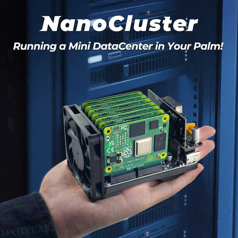Sipeed NanoCluster Mini Cluster Board Mini-Datenzentrum für Raspberry Pi CM4 / LM3H / M4N - Bild 3