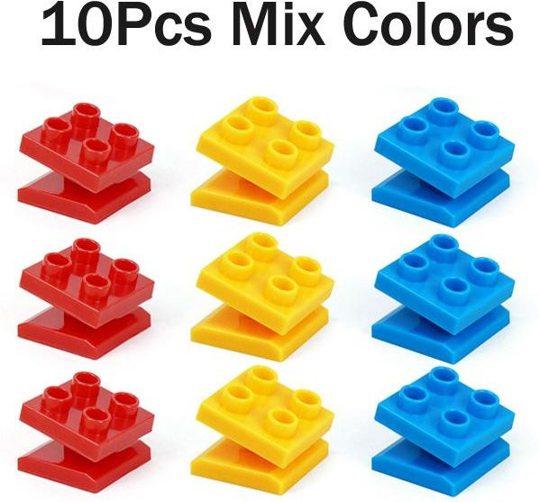 Linyi toy Holz-Schienen Verbinder, 10-teiliges Set, ab 14 Jahren - Bild 1