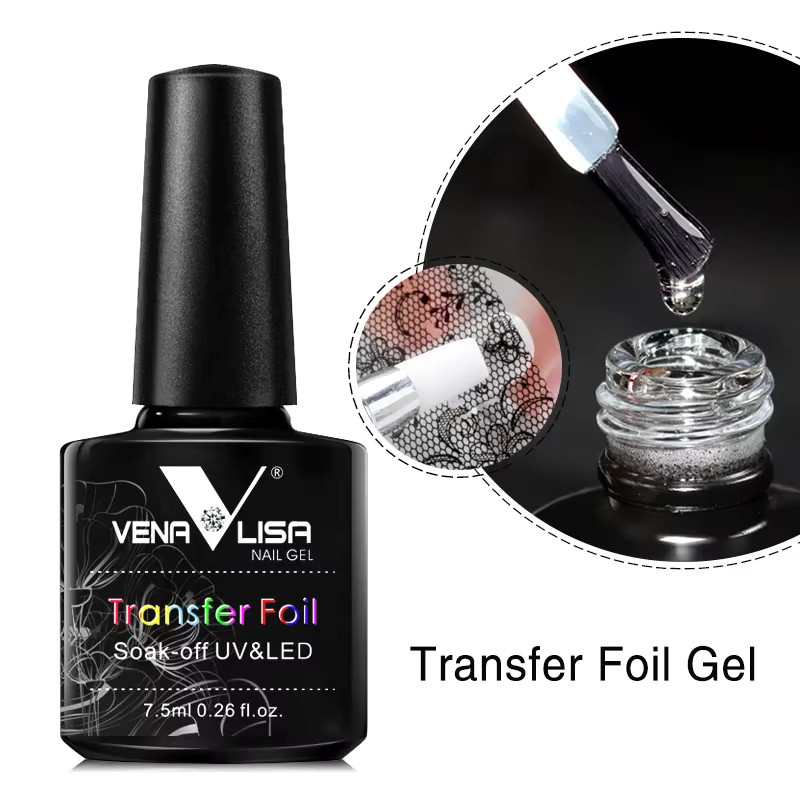 Venalisa Nagelfolien-Klebergel, Clear, Glänzend - Bild 2