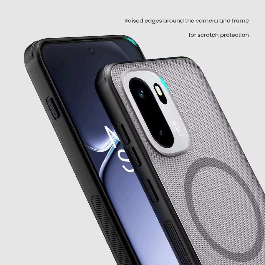 Nillkin Super Frosted Shield Pro Magnetische Handyhülle für OnePlus 15 15R ACE 6 ACE 6T in Schwarz - Bild 3