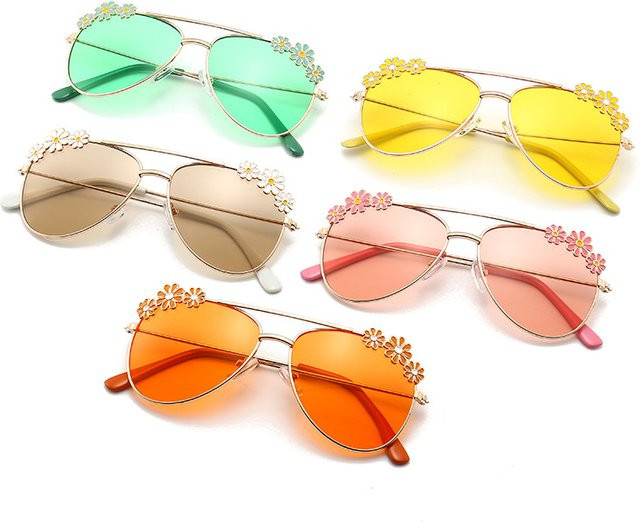 ZUXUB Sonnenbrille Aviator, Kids, Metall - Bild 1