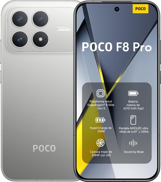 Xiaomi POCO F8 Pro Smartphone 5G 512 GB Grau - Bild 7