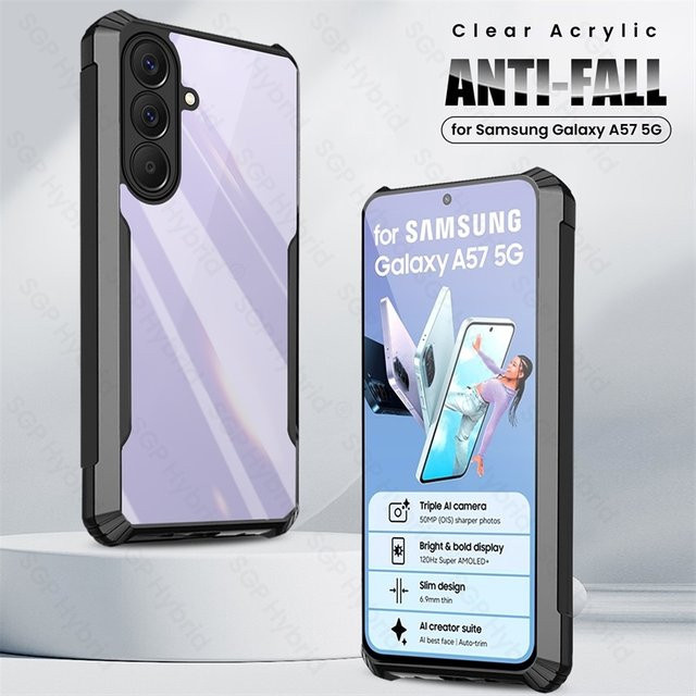 Stoßfeste transparente Acryl Schutzhülle für Samsung Galaxy A57 A37 A27 A17 A07 5G 2026 - Bild 1