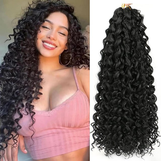 Betella GoGo Curl Häkelhaar Beach Curl Ocean Wave Twists, Damen - Bild 1