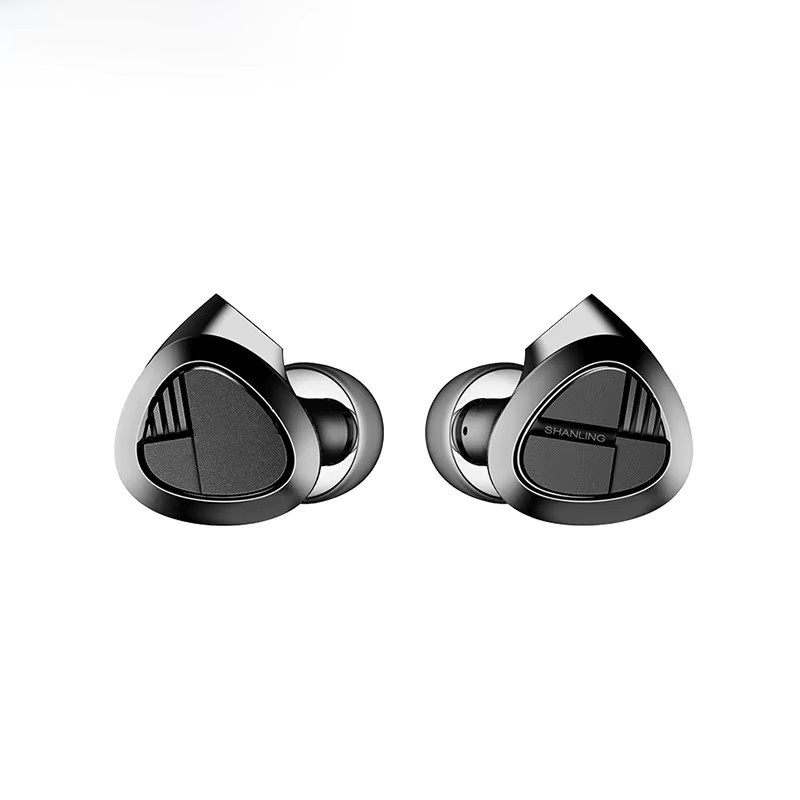 Shanling SONO S Hybrid-Treiber In-Ear-Kopfhörer mit 2DD+1BA für Hi-Res Audio, kabelgebundenes HiFi-IEM in Schwarz oder Silber - Bild 1