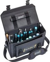 Hazet Werkzeugtasche klein bestückt 191T-1/51 aus Polyester in Schwarz mit Trageriemen - Bild 1