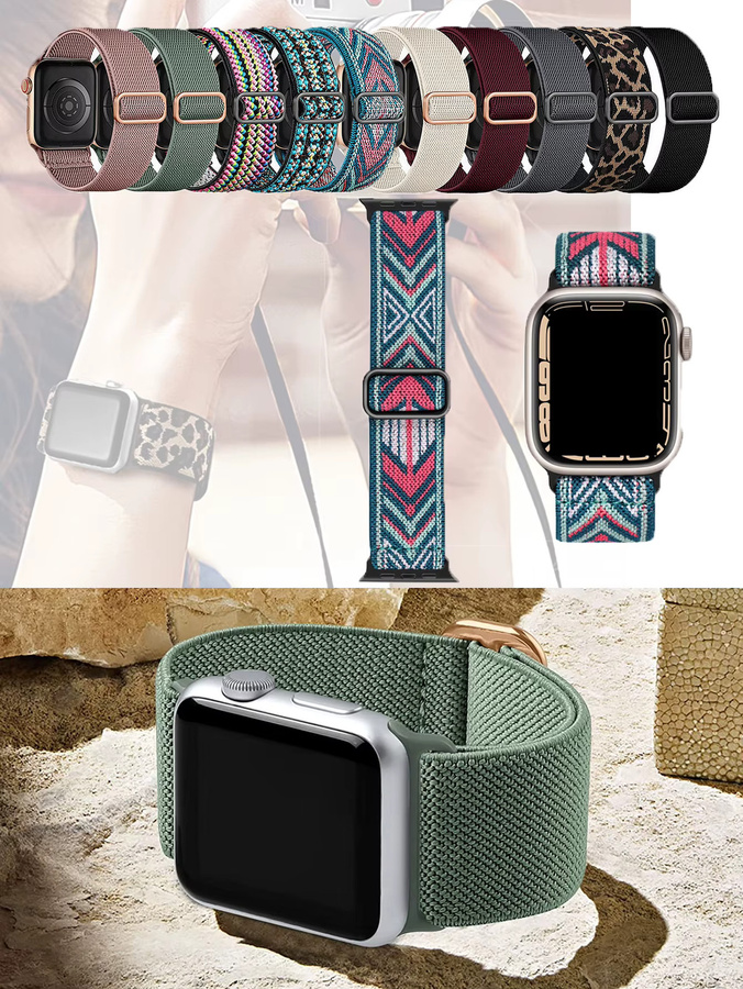 fiterme Uhrenarmband Nylon, Bunt, Unisex - Bild 2