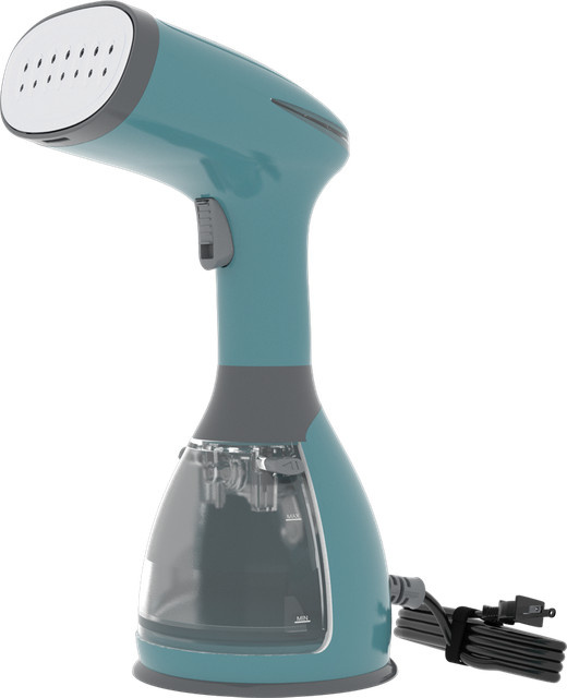SINGER VSM Dampfbürste in Petrol mit 1.500 Watt, 280 ml abnehmbarem Wassertank und vertikalem Dampfmodus - Bild 1