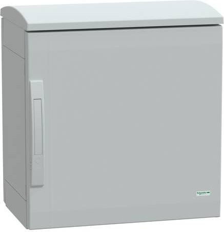 Schneider Electric Polyestergehäuse Bodenversion Grau B/T/H: 50 x 50 x 32 cm IP44 mit Abdeckung - Bild 1
