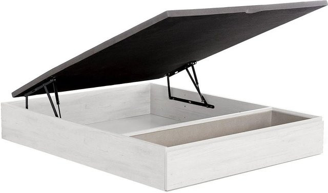 YSMÉE Bettgestell Hestia mit Bettkasten und Schubladen, Weiß, B: 160 cm, L: 200 cm - Bild 1
