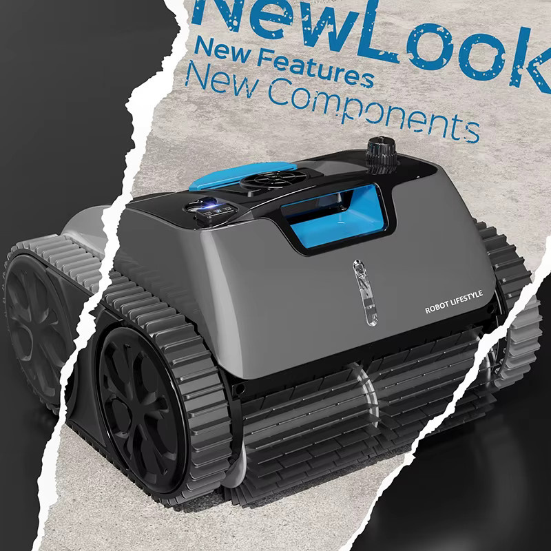 WYBOT C1PRO Kabelloser Roboter-Poolreiniger mit wiederaufladbarem Akku zur Reinigung von Wänden und Boden - Bild 2
