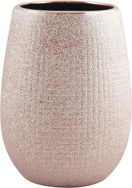 MSV Zahnputzbecher Shanghai aus Keramik in Rosa, Durchmesser: 7,5 cm, Höhe: 11 cm - Bild 1