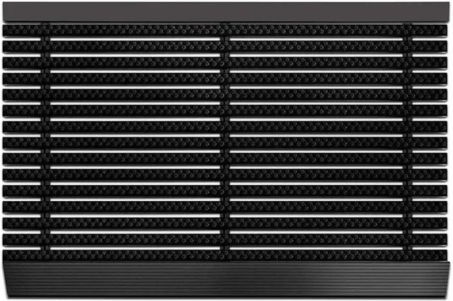 casa pura Power Brush Fußmatte Schwarz B/T: 40 x 60 cm - Bild 1