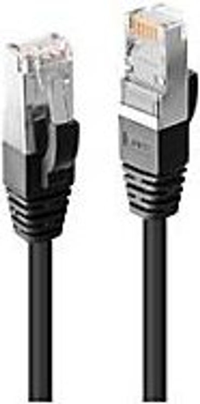 Lindy Premium Patch-Kabel CAT 6 SFTP RJ-45 auf RJ-45 Ethernet LAN Kabel Schwarz 30,0 m - Bild 2