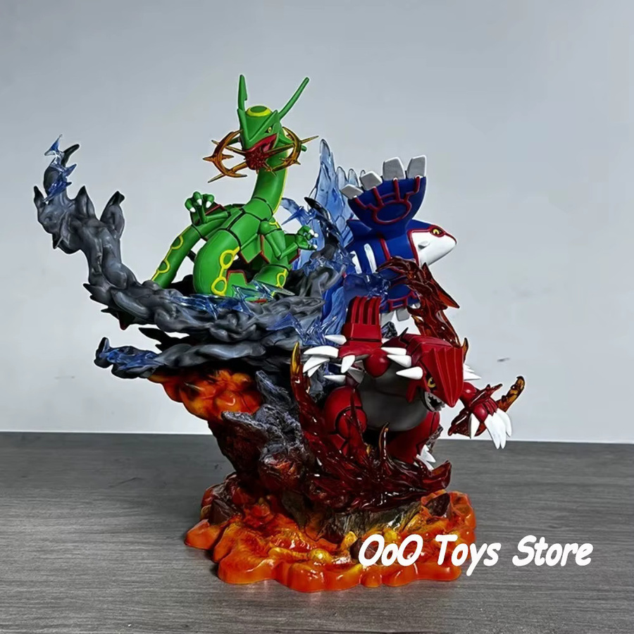 Bandai Pokémon Rayquaza Groudon Kyogre, Actionfiguren, 35cm - Bild 2