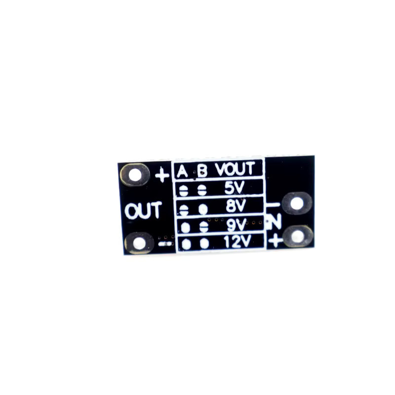 Mini-DC-DC-Boost-Modul 4R7 für DIY-Elektronik und RC-Cars, 3,7 V bis 5/8/9/12 V, Schwarz - Bild 2