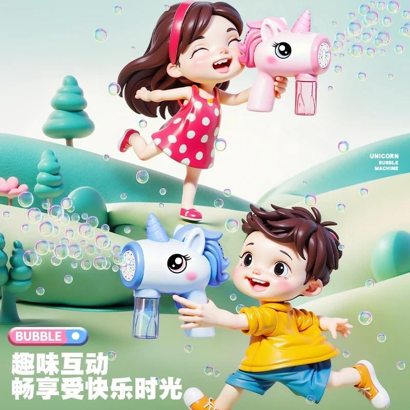 Linyi toy Einhorn Elektrische Blasenpistole ab 14 Jahren - Bild 3