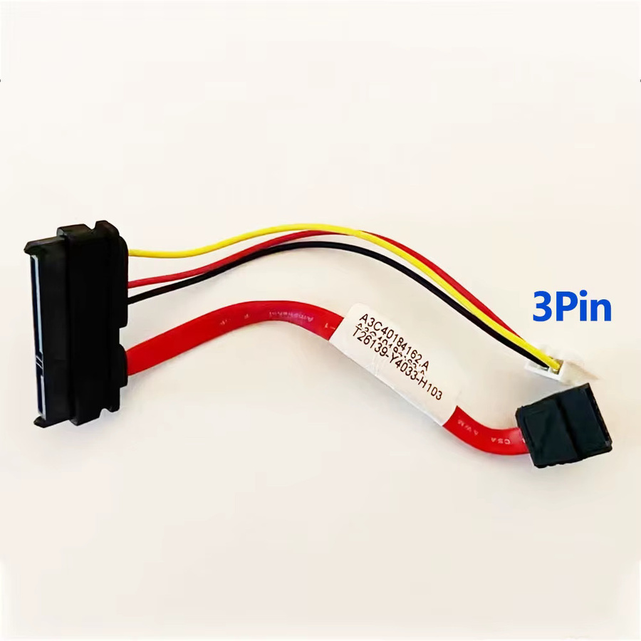 Fujitsu OEM SATA-Flexkabel für Mini-PC Desktop HDD SSD, 2-Pin oder 3-Pin, Länge: 40 cm - Bild 2