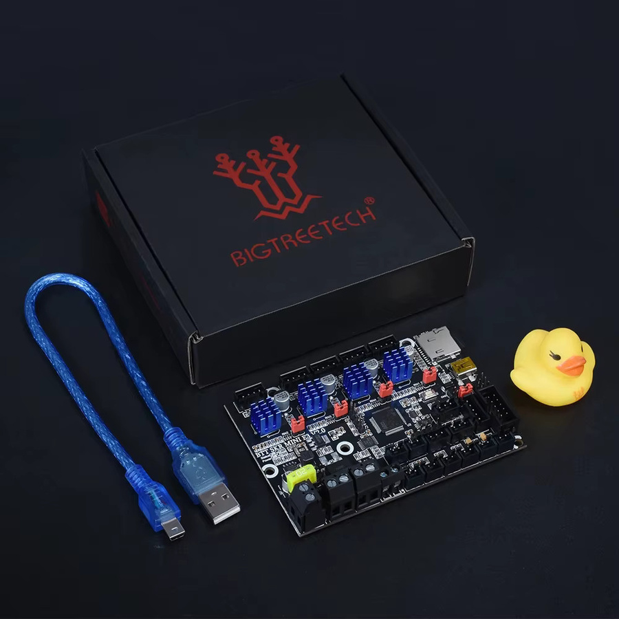 BIGTREETECH SKR MINI E3 V2.0 32Bit Motherboard mit Onboard TMC2209UART Upgrade für Ender3V2 CR10 Voron V0.1 3D-Drucker in Schwarz - Bild 5