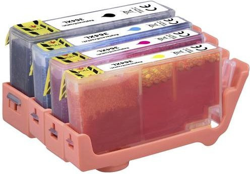 Renkforce Druckerpatronen Set kompatibel mit HP 364XL, Farben: Schwarz, Cyan, Magenta, Gelb - Bild 1