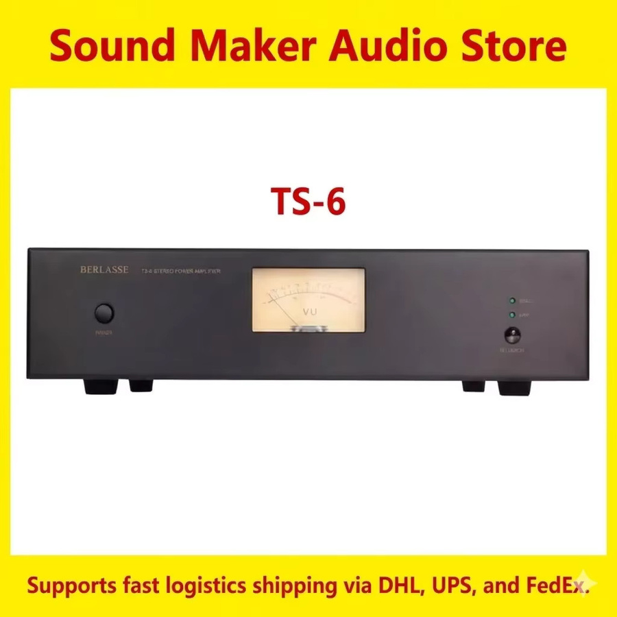 Sound Maker TS-6 HiFi-Leistungsverstärker Dual Toroidal Pure Class AB Stereo Upgrade in Schwarz mit 150W+150W - Bild 2