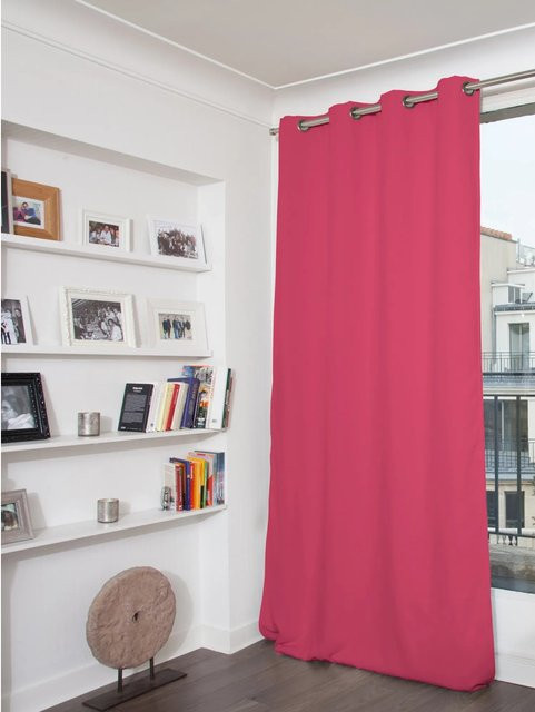 Moondream Wärmeschutzvorhang Azalee Pink Blackout mit Ösen, Höhe: 260 cm, Breite: 145 cm - Bild 1