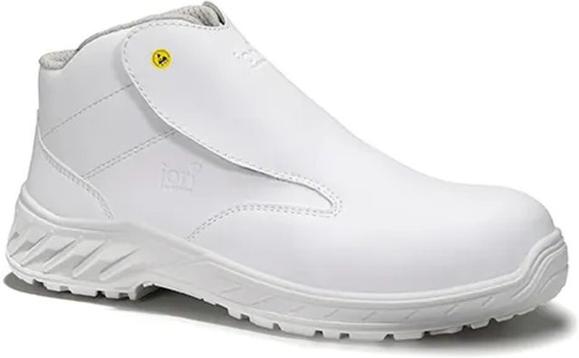 Elten Jori Sicherheitsstiefel JoClean Slipper White Mid ESD S3 in Weiß, Größe 39 - Bild 1