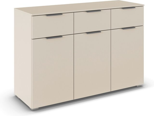 RAUCH Alabama Kommode modern in Beige mit 3 Türen und 3 Schubladen - Bild 1