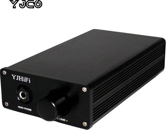 YJCO TPA6120A HiFi-Kopfhörerverstärker mit NE5534 Op-amp und ALPS Potentiometer in Schwarz - Bild 1