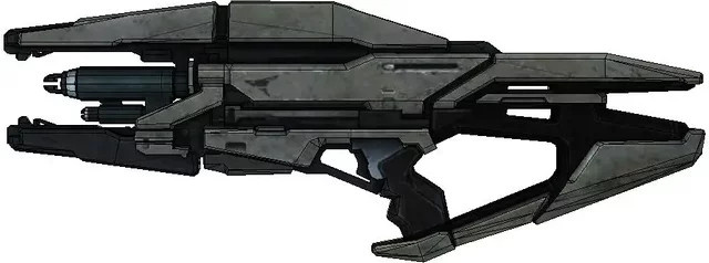 GRAPMAN Mass Effect 3 Phaeston-Gewehr, Papiermodell, Maßstab 1:1 - Bild 1