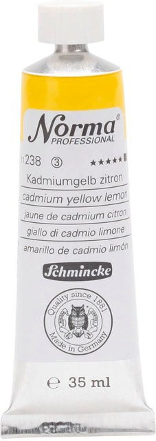 Schmincke Norma Ölfarbe Kadmiumgelb Zitronen 35 ml - Bild 1