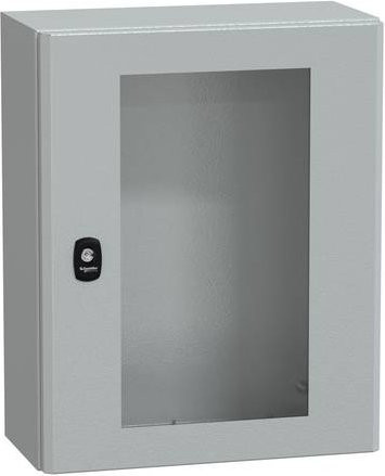 Schneider Electric PanelSeT S3DB NSYS3D5420T Schaltschrank aus Stahl in Grau, B/T/H: 40 x 50 x 20 cm - Bild 1